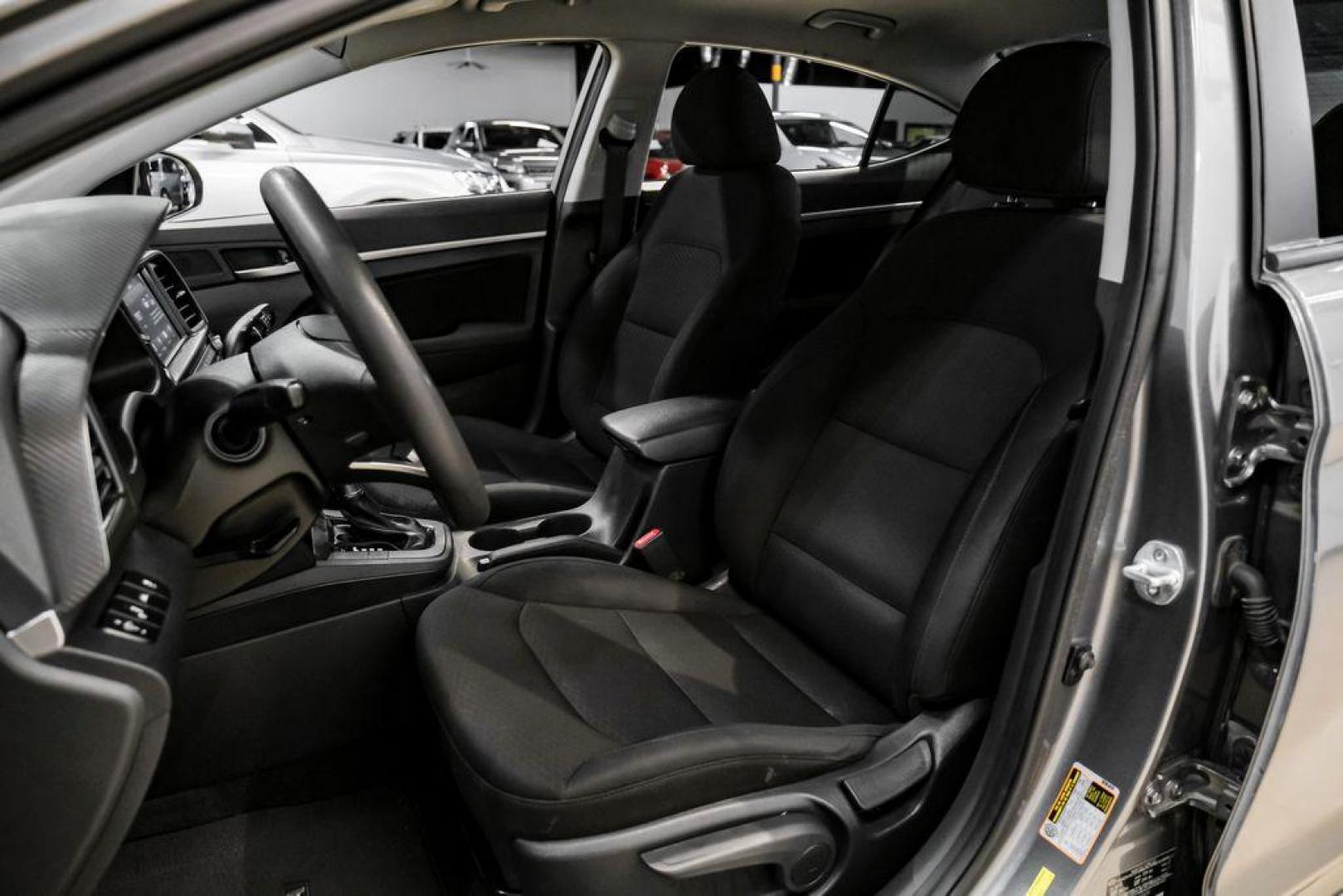 2020 Machine Gray /Black Hyundai Elantra SEL (5NPD84LFXLH) with an 2.0L 4-Cylinder DOHC 16V engine, CVT transmission, located at 15300 Midway Rd., Addison, TX, 75001, (972) 702-0011, 32.958321, -96.838074 - Photo#29