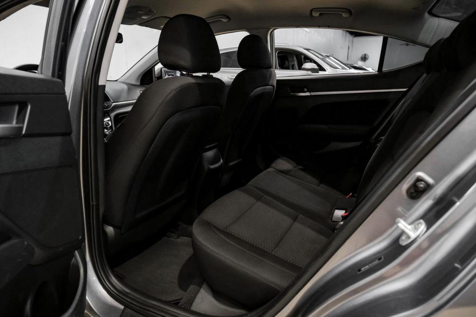 2020 Machine Gray /Black Hyundai Elantra SEL (5NPD84LFXLH) with an 2.0L 4-Cylinder DOHC 16V engine, CVT transmission, located at 15300 Midway Rd., Addison, TX, 75001, (972) 702-0011, 32.958321, -96.838074 - Photo#36