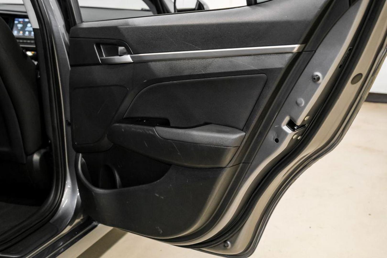 2020 Machine Gray /Black Hyundai Elantra SEL (5NPD84LFXLH) with an 2.0L 4-Cylinder DOHC 16V engine, CVT transmission, located at 15300 Midway Rd., Addison, TX, 75001, (972) 702-0011, 32.958321, -96.838074 - Photo#45