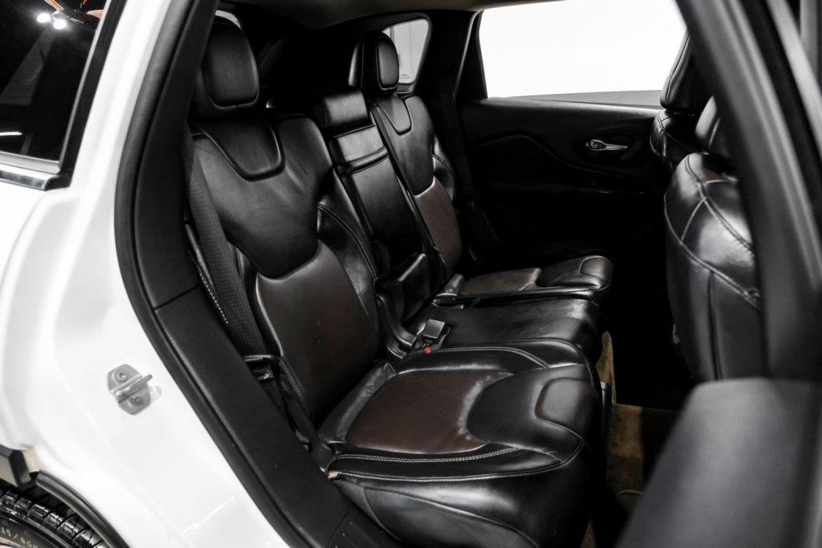 2015 Bright White Clearcoat /Indigo Blue/Brown Jeep Cherokee Limited (1C4PJMDS3FW) with an 3.2L V6 engine, Automatic transmission, located at 15300 Midway Rd., Addison, TX, 75001, (972) 702-0011, 32.958321, -96.838074 - Photo#36