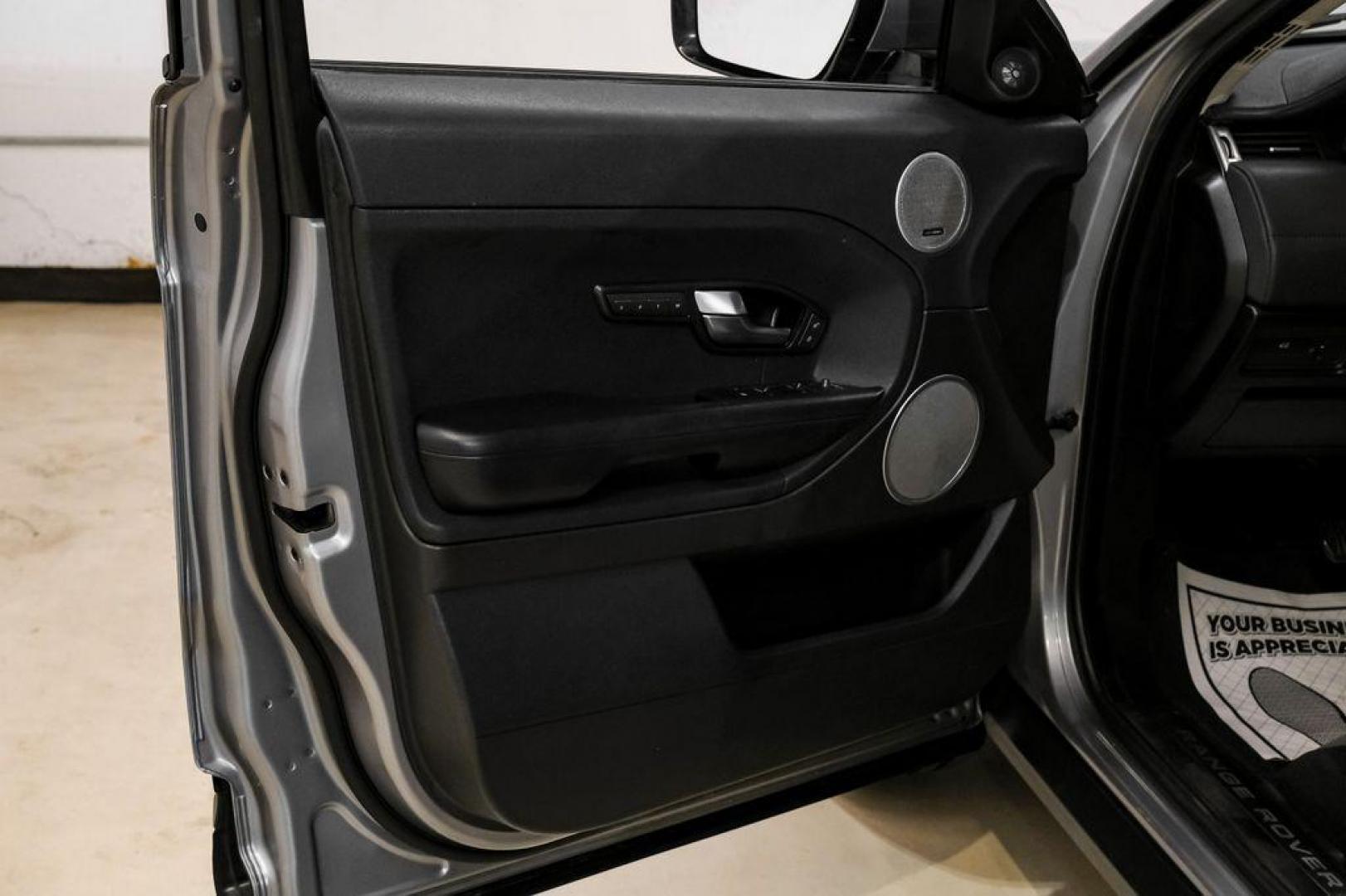 2013 Orkney Gray /Ebony/Ebony Land Rover Range Rover Evoque Pure (SALVR2BG8DH) with an 2.0L I4 engine, Automatic transmission, located at 15300 Midway Rd., Addison, TX, 75001, (972) 702-0011, 32.958321, -96.838074 - Photo#44