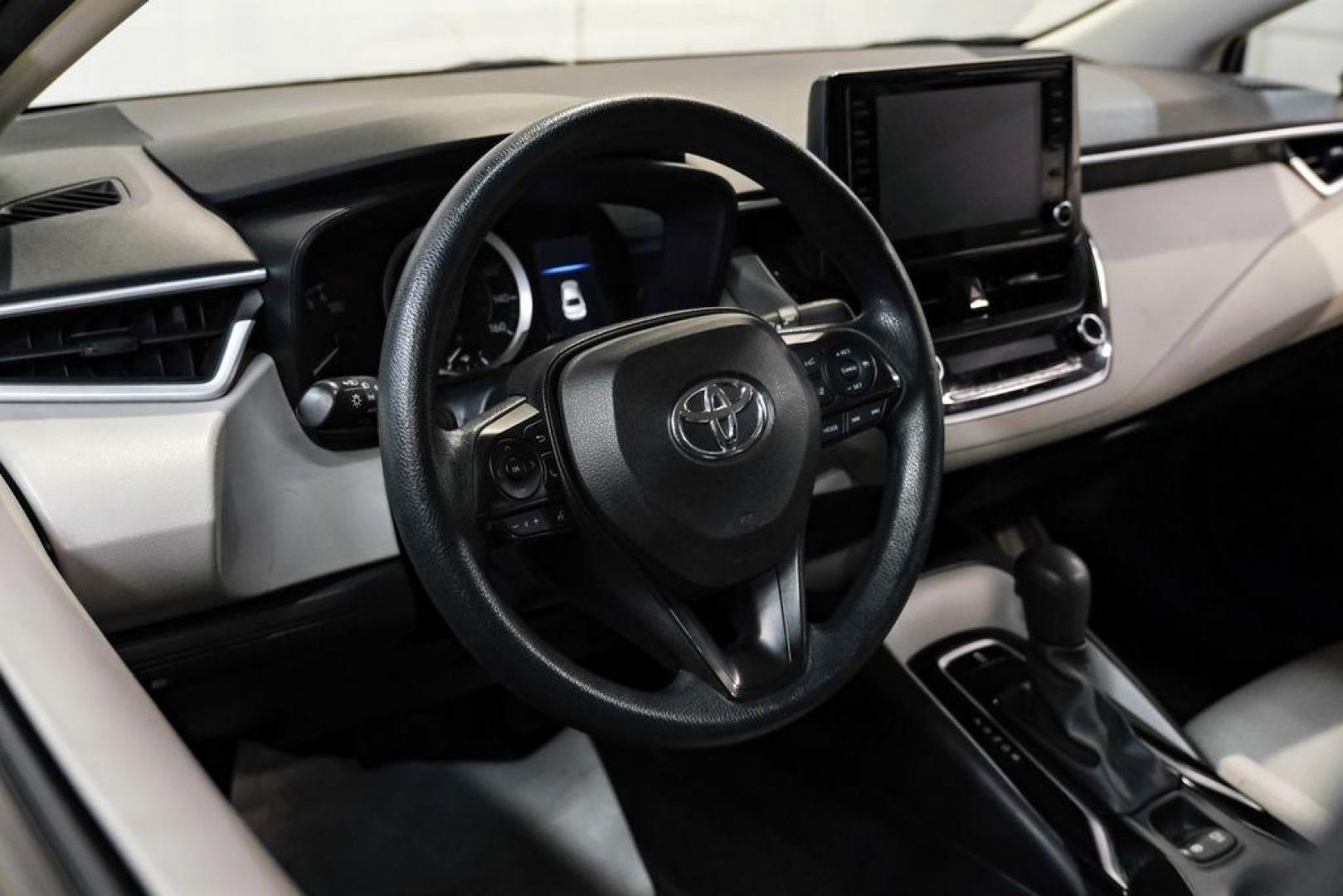 2022 Blueprint /Black/Blue Toyota Corolla LE (5YFEPMAE7NP) with an 1.8L I4 DOHC 16V engine, CVT transmission, located at 15300 Midway Rd., Addison, TX, 75001, (972) 702-0011, 32.958321, -96.838074 - Photo#14