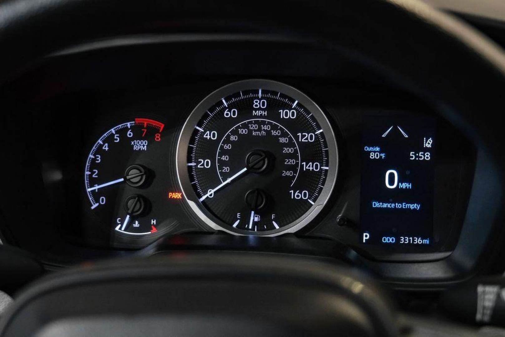 2022 Blueprint /Black/Blue Toyota Corolla LE (5YFEPMAE7NP) with an 1.8L I4 DOHC 16V engine, CVT transmission, located at 15300 Midway Rd., Addison, TX, 75001, (972) 702-0011, 32.958321, -96.838074 - Photo#17