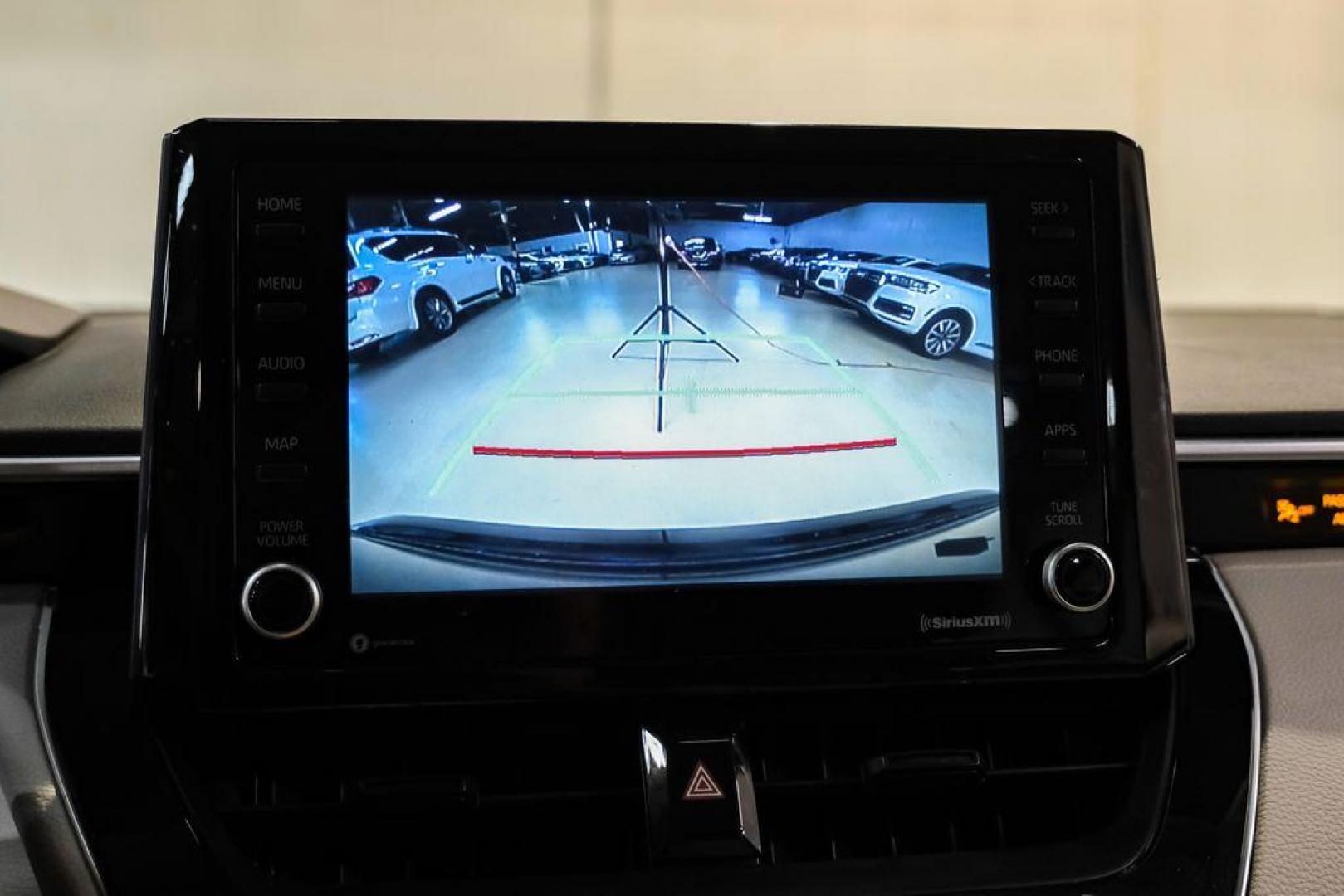 2022 Blueprint /Black/Blue Toyota Corolla LE (5YFEPMAE7NP) with an 1.8L I4 DOHC 16V engine, CVT transmission, located at 15300 Midway Rd., Addison, TX, 75001, (972) 702-0011, 32.958321, -96.838074 - Photo#19