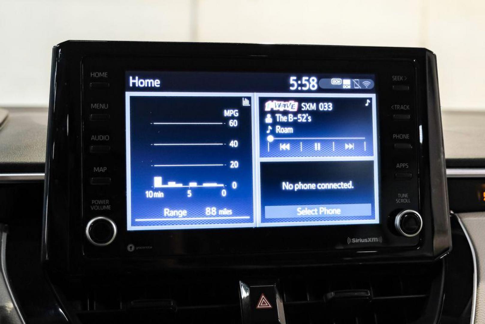 2022 Blueprint /Black/Blue Toyota Corolla LE (5YFEPMAE7NP) with an 1.8L I4 DOHC 16V engine, CVT transmission, located at 15300 Midway Rd., Addison, TX, 75001, (972) 702-0011, 32.958321, -96.838074 - Photo#24