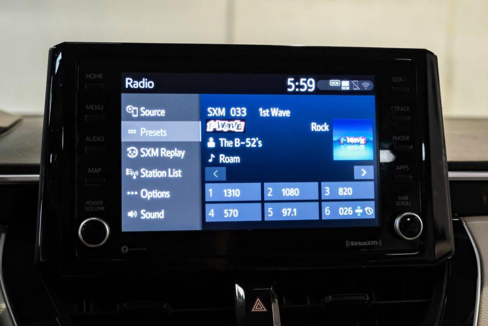 2022 Blueprint /Black/Blue Toyota Corolla LE (5YFEPMAE7NP) with an 1.8L I4 DOHC 16V engine, CVT transmission, located at 15300 Midway Rd., Addison, TX, 75001, (972) 702-0011, 32.958321, -96.838074 - Photo#27