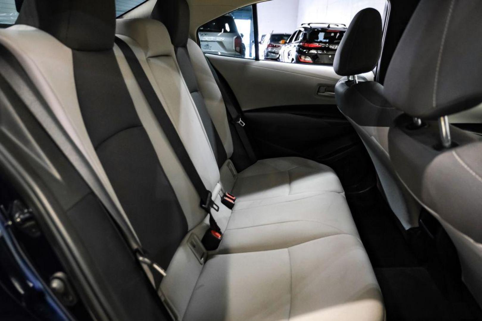 2022 Blueprint /Black/Blue Toyota Corolla LE (5YFEPMAE7NP) with an 1.8L I4 DOHC 16V engine, CVT transmission, located at 15300 Midway Rd., Addison, TX, 75001, (972) 702-0011, 32.958321, -96.838074 - Photo#32