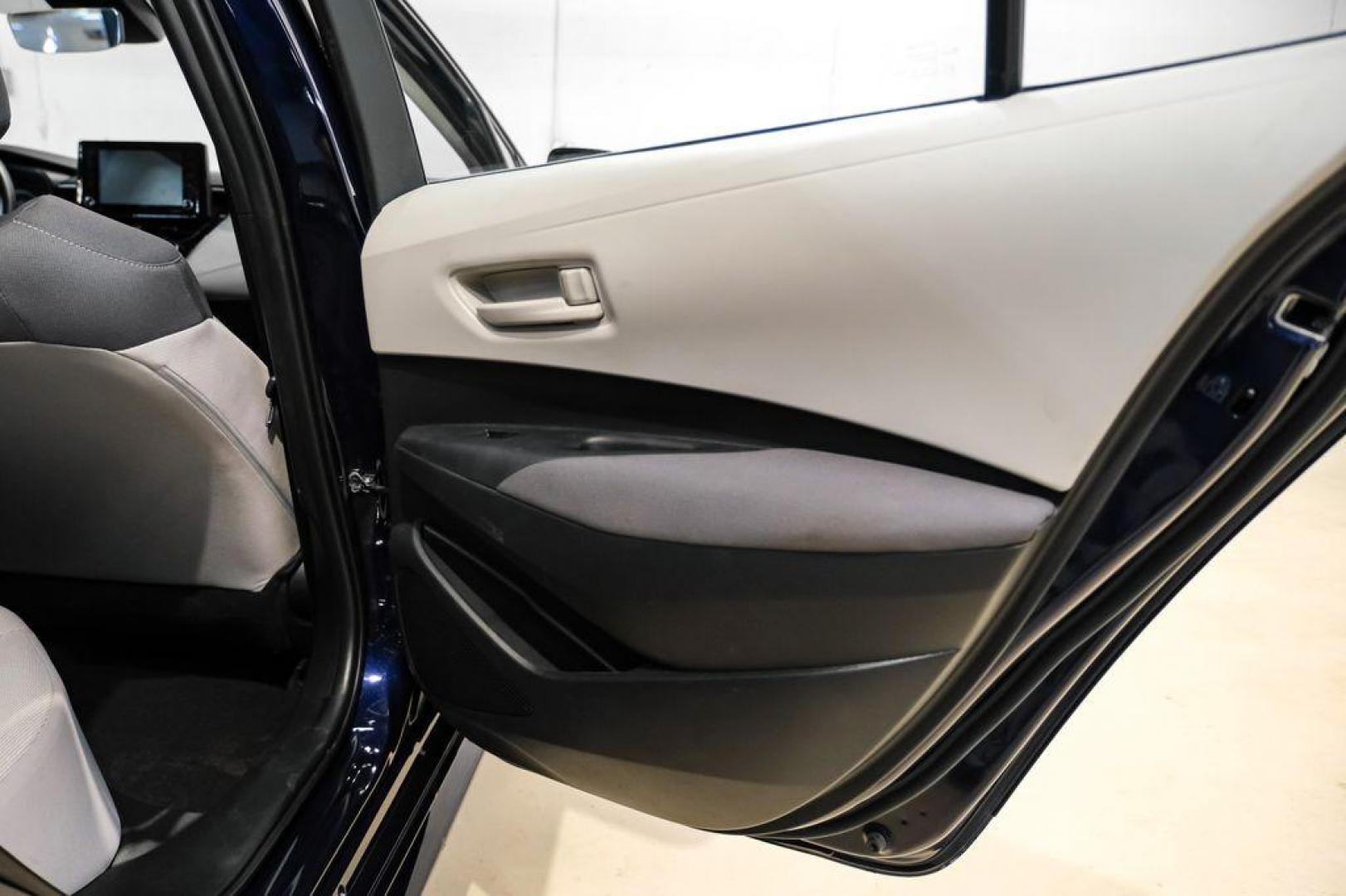 2022 Blueprint /Black/Blue Toyota Corolla LE (5YFEPMAE7NP) with an 1.8L I4 DOHC 16V engine, CVT transmission, located at 15300 Midway Rd., Addison, TX, 75001, (972) 702-0011, 32.958321, -96.838074 - Photo#40