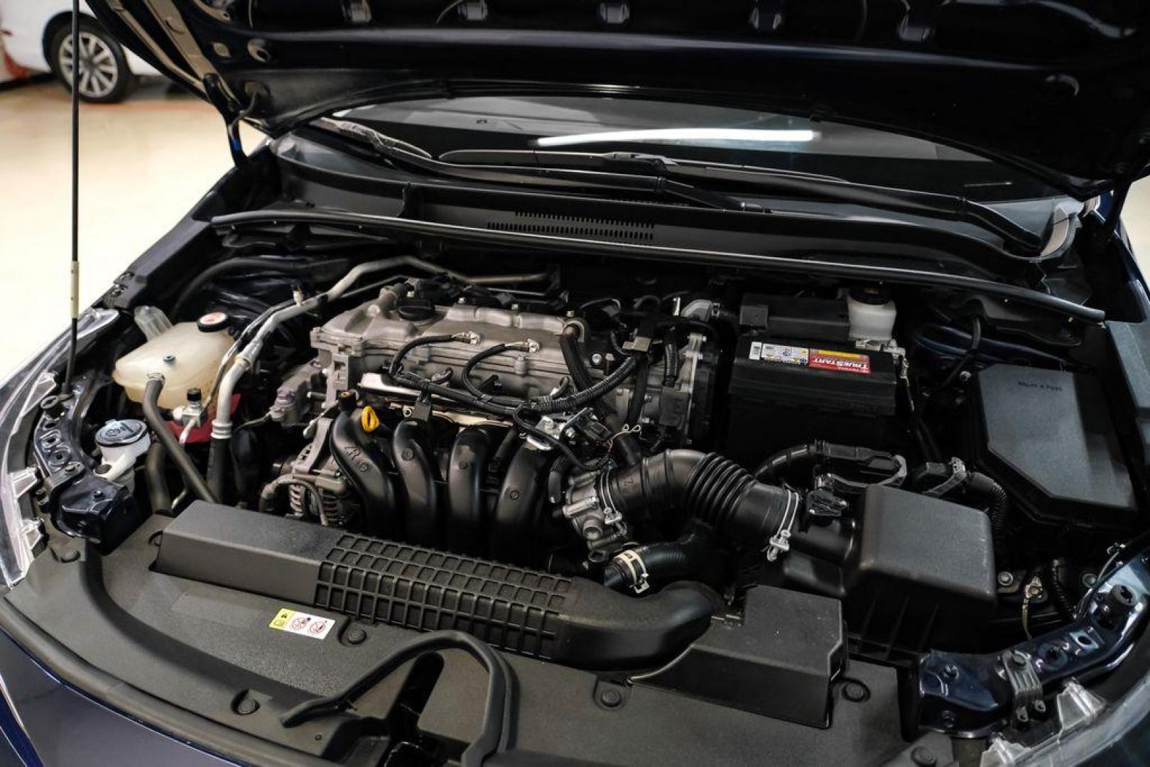 2022 Blueprint /Black/Blue Toyota Corolla LE (5YFEPMAE7NP) with an 1.8L I4 DOHC 16V engine, CVT transmission, located at 15300 Midway Rd., Addison, TX, 75001, (972) 702-0011, 32.958321, -96.838074 - Photo#43