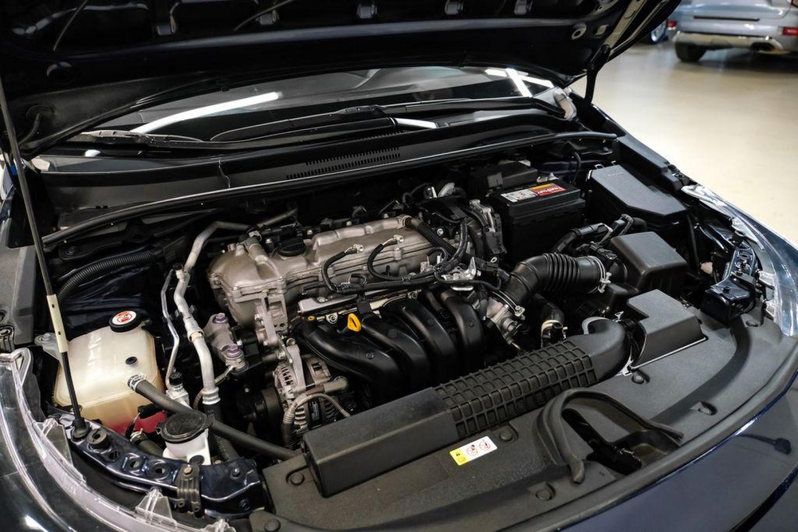 2022 Blueprint /Black/Blue Toyota Corolla LE (5YFEPMAE7NP) with an 1.8L I4 DOHC 16V engine, CVT transmission, located at 15300 Midway Rd., Addison, TX, 75001, (972) 702-0011, 32.958321, -96.838074 - Photo#45