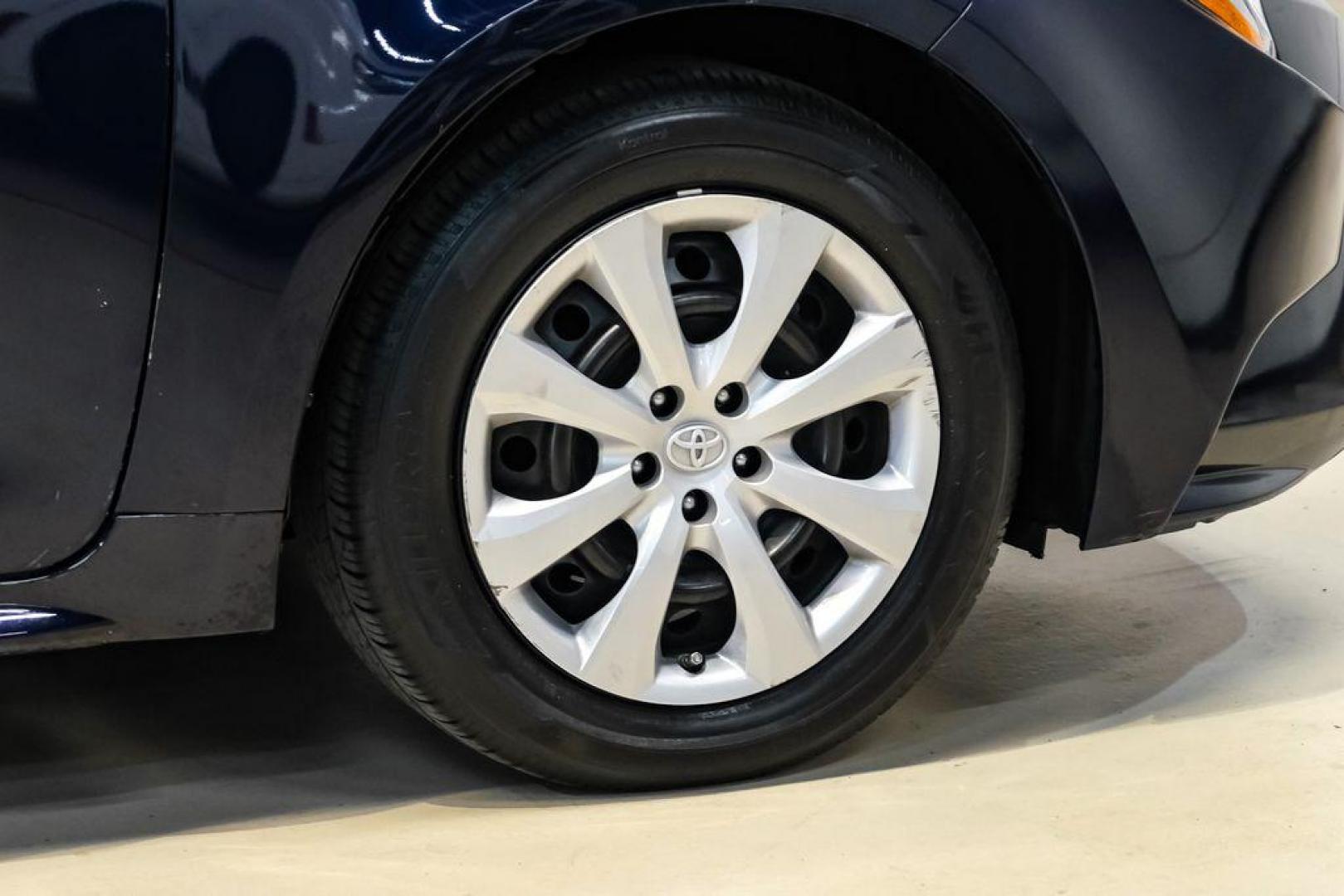 2022 Blueprint /Black/Blue Toyota Corolla LE (5YFEPMAE7NP) with an 1.8L I4 DOHC 16V engine, CVT transmission, located at 15300 Midway Rd., Addison, TX, 75001, (972) 702-0011, 32.958321, -96.838074 - Photo#49