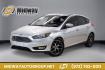 2017 Ingot Silver /Black Ford Focus SEL (1FADP3M23HL) with an 2.0L I4 GDI Ti-VCT Flex Fuel engine, Automatic transmission, located at 15300 Midway Rd., Addison, TX, 75001, (972) 702-0011, 32.958321, -96.838074 - Photo#0