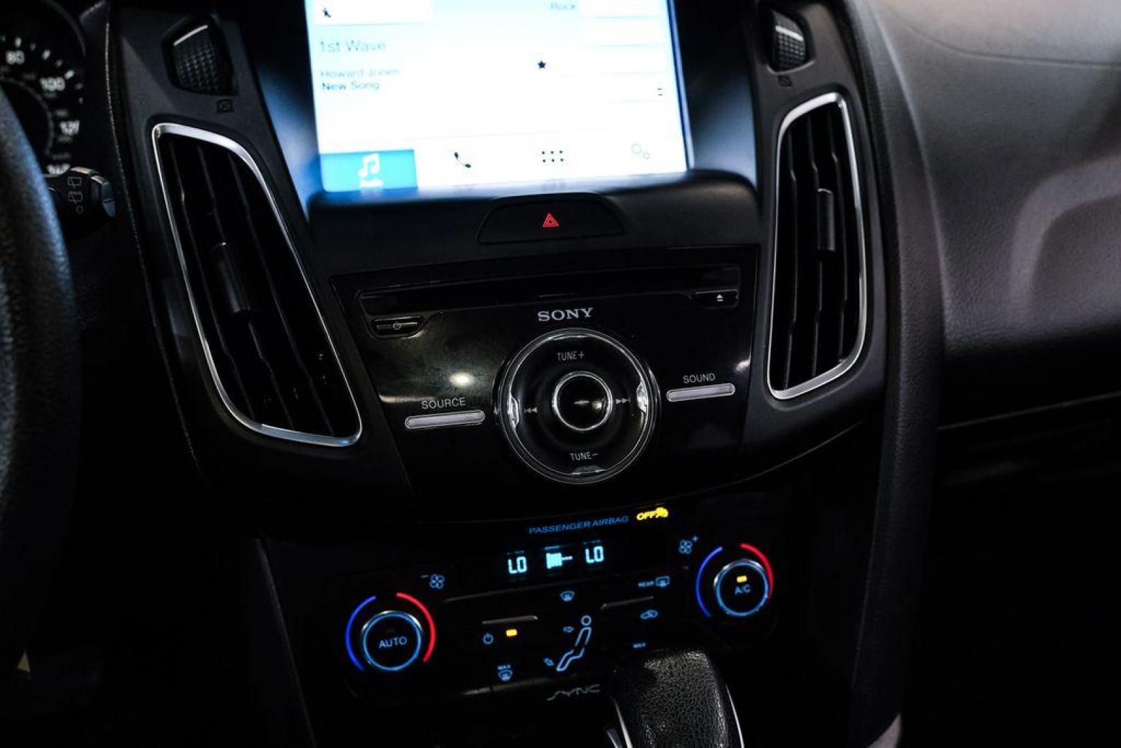 2017 Ingot Silver /Black Ford Focus SEL (1FADP3M23HL) with an 2.0L I4 GDI Ti-VCT Flex Fuel engine, Automatic transmission, located at 15300 Midway Rd., Addison, TX, 75001, (972) 702-0011, 32.958321, -96.838074 - Photo#23