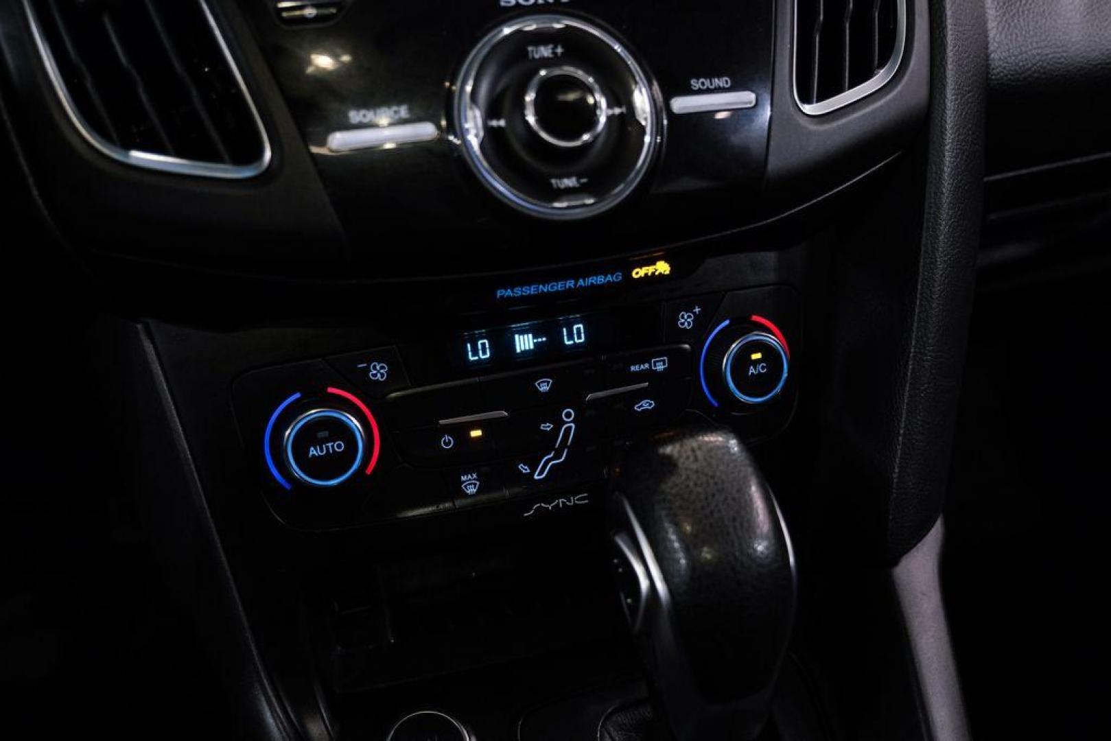 2017 Ingot Silver /Black Ford Focus SEL (1FADP3M23HL) with an 2.0L I4 GDI Ti-VCT Flex Fuel engine, Automatic transmission, located at 15300 Midway Rd., Addison, TX, 75001, (972) 702-0011, 32.958321, -96.838074 - Photo#24