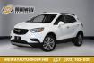 2020 Summit White /Ebony Buick Encore Preferred (KL4CJASB8LB) with an ECOTEC 1.4L I4 SMPI DOHC Turbocharged VVT engine, Automatic transmission, located at 15300 Midway Rd., Addison, TX, 75001, (972) 702-0011, 32.958321, -96.838074 - Photo#0