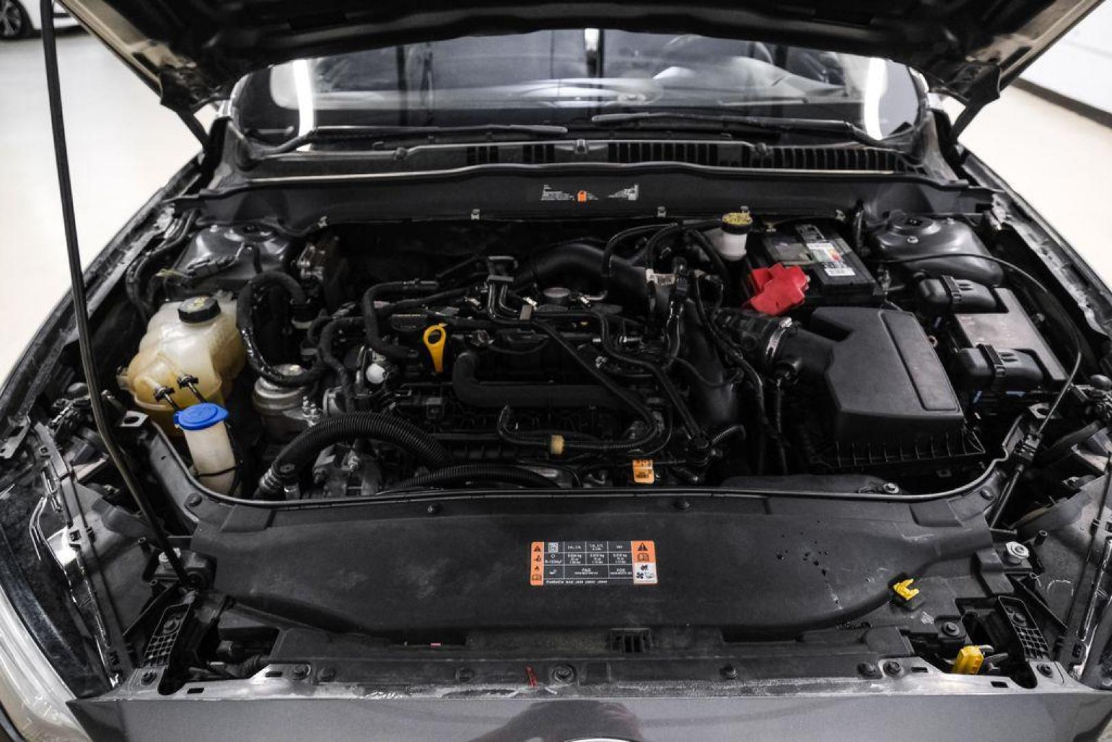 2020 Magnetic /Ebony Ford Fusion SE (3FA6P0HD5LR) with an 1.5L EcoBoost engine, Automatic transmission, located at 15300 Midway Rd., Addison, TX, 75001, (972) 702-0011, 32.958321, -96.838074 - Photo#45