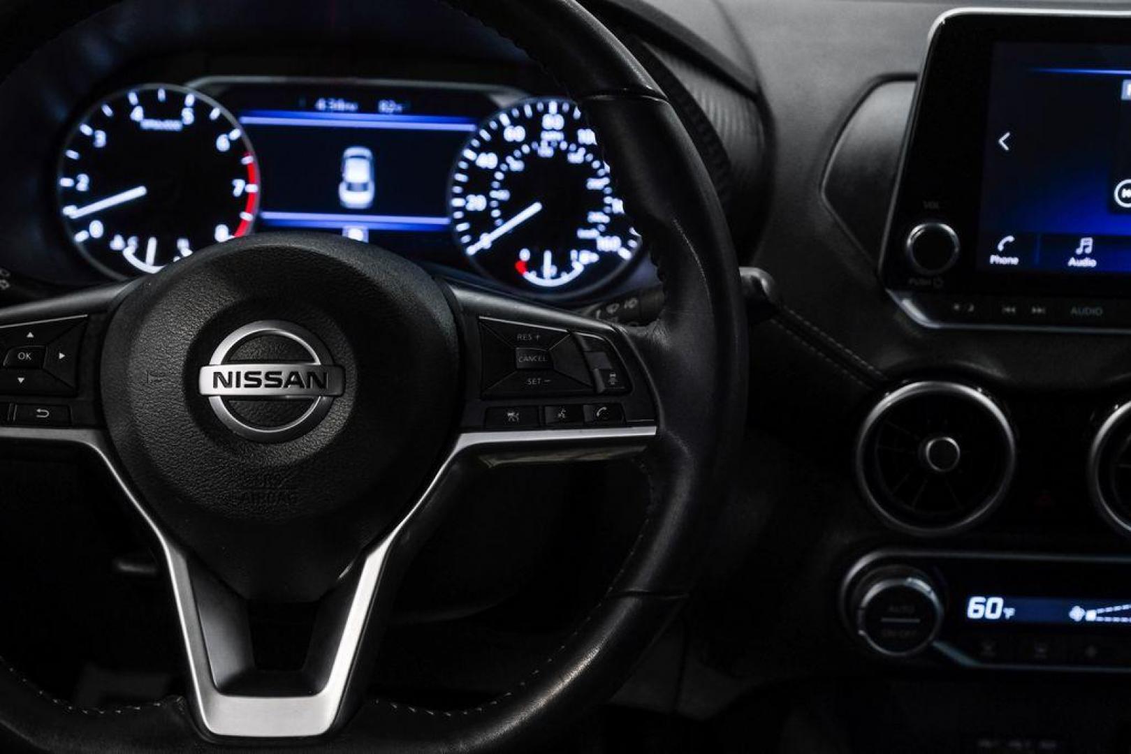 2020 Aspen White Tricoat /Charcoal Nissan Sentra SV (3N1AB8CVXLY) with an 2.0L DOHC engine, CVT transmission, located at 15300 Midway Rd., Addison, TX, 75001, (972) 702-0011, 32.958321, -96.838074 - Photo#17