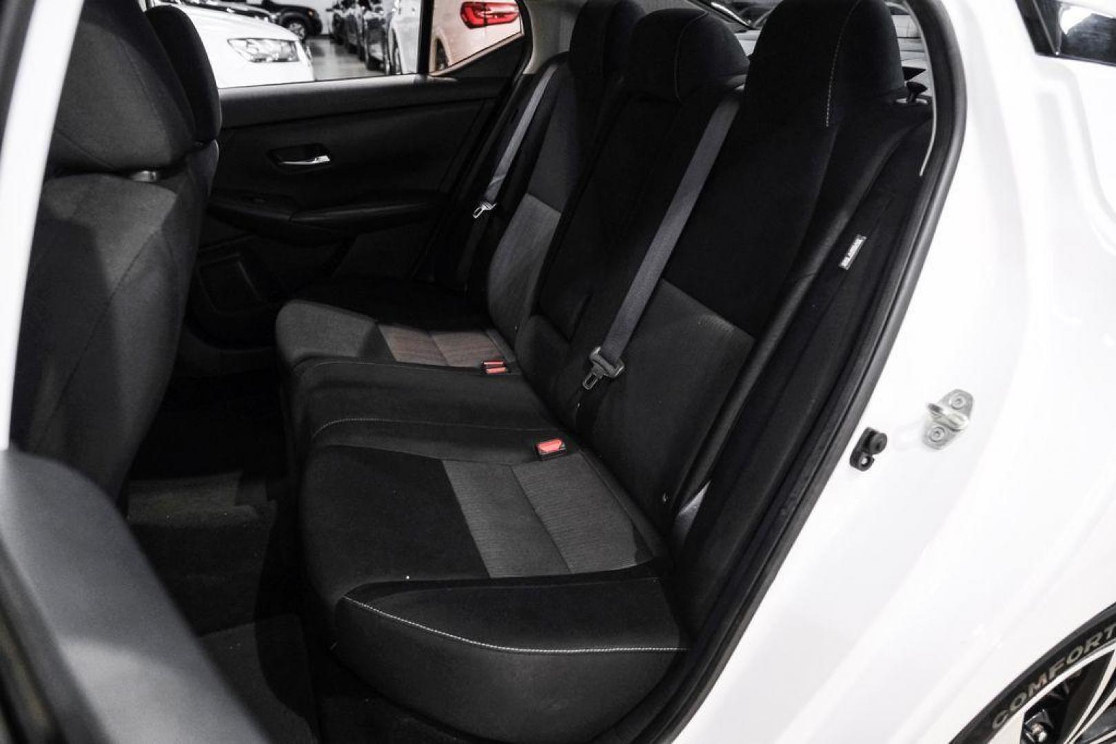 2020 Aspen White Tricoat /Charcoal Nissan Sentra SV (3N1AB8CVXLY) with an 2.0L DOHC engine, CVT transmission, located at 15300 Midway Rd., Addison, TX, 75001, (972) 702-0011, 32.958321, -96.838074 - Photo#35