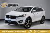 2017 Snow White Pearl /Stone Beige Kia Sorento EX (5XYPH4A52HG) with an 3.3L DOHC engine, Automatic transmission, located at 15300 Midway Rd., Addison, TX, 75001, (972) 702-0011, 32.958321, -96.838074 - Photo#0