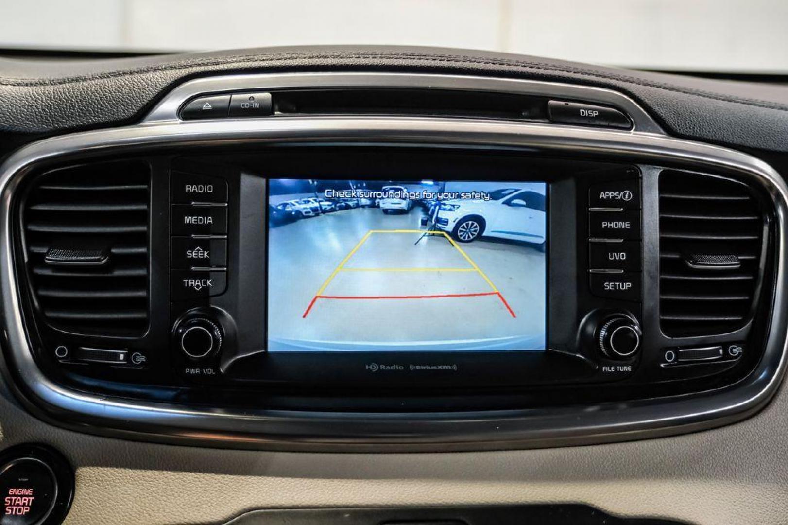 2017 Snow White Pearl /Stone Beige Kia Sorento EX (5XYPH4A52HG) with an 3.3L DOHC engine, Automatic transmission, located at 15300 Midway Rd., Addison, TX, 75001, (972) 702-0011, 32.958321, -96.838074 - Photo#22