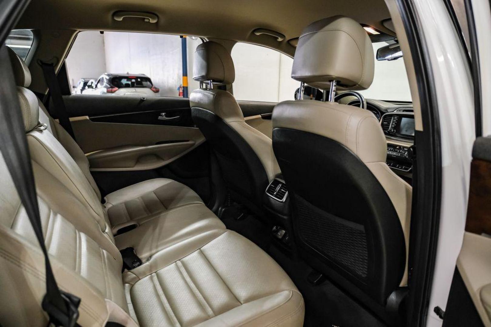 2017 Snow White Pearl /Stone Beige Kia Sorento EX (5XYPH4A52HG) with an 3.3L DOHC engine, Automatic transmission, located at 15300 Midway Rd., Addison, TX, 75001, (972) 702-0011, 32.958321, -96.838074 - Photo#37