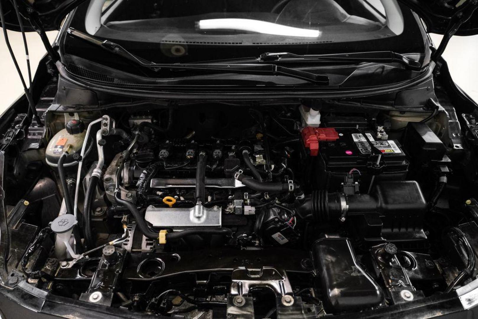 2021 Super Black Metallic /Charcoal Nissan Versa 1.6 S (3N1CN8DV2ML) with an 1.6L 4-Cylinder DOHC 16V engine, CVT transmission, located at 15300 Midway Rd., Addison, TX, 75001, (972) 702-0011, 32.958321, -96.838074 - Photo#50