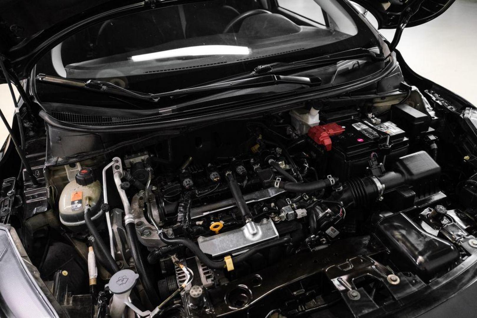 2021 Super Black Metallic /Charcoal Nissan Versa 1.6 S (3N1CN8DV2ML) with an 1.6L 4-Cylinder DOHC 16V engine, CVT transmission, located at 15300 Midway Rd., Addison, TX, 75001, (972) 702-0011, 32.958321, -96.838074 - Photo#51