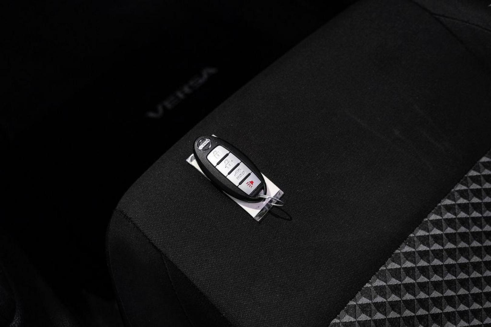 2021 Super Black Metallic /Charcoal Nissan Versa 1.6 S (3N1CN8DV2ML) with an 1.6L 4-Cylinder DOHC 16V engine, CVT transmission, located at 15300 Midway Rd., Addison, TX, 75001, (972) 702-0011, 32.958321, -96.838074 - Photo#58