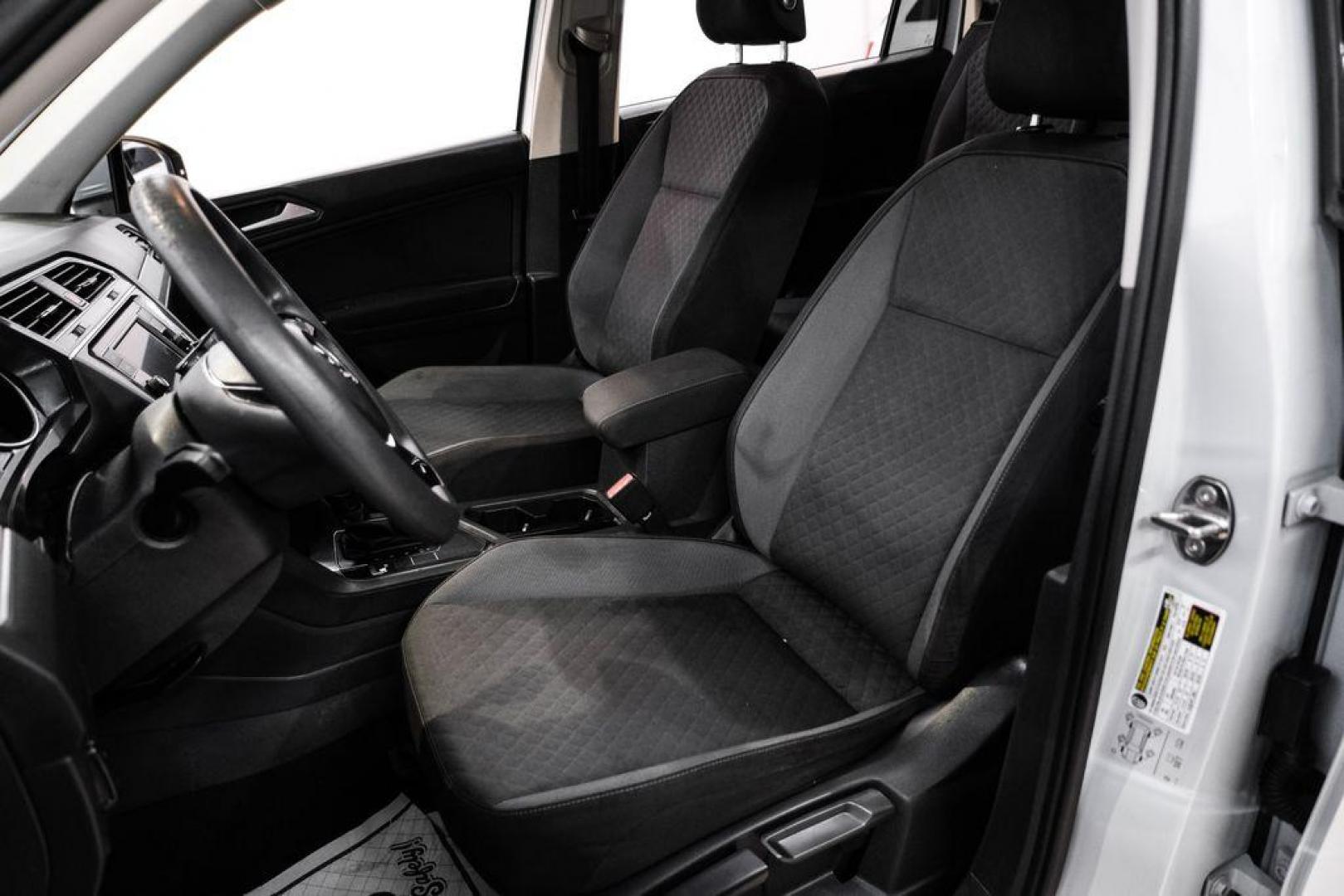 2018 White Silver /Titan Black Volkswagen Tiguan 2.0T S (3VV1B7AX8JM) with an 2.0L TSI DOHC engine, Automatic transmission, located at 15300 Midway Rd., Addison, TX, 75001, (972) 702-0011, 32.958321, -96.838074 - Photo#3