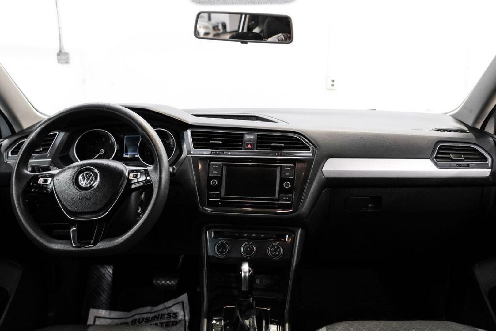 2018 White Silver /Titan Black Volkswagen Tiguan 2.0T S (3VV1B7AX8JM) with an 2.0L TSI DOHC engine, Automatic transmission, located at 15300 Midway Rd., Addison, TX, 75001, (972) 702-0011, 32.958321, -96.838074 - Photo#14