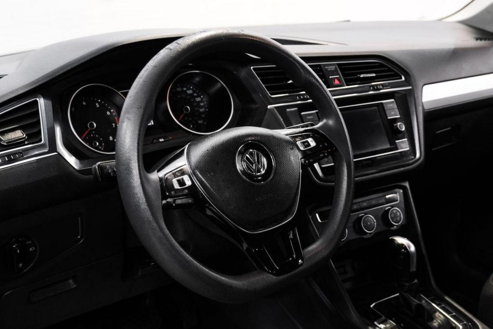 2018 White Silver /Titan Black Volkswagen Tiguan 2.0T S (3VV1B7AX8JM) with an 2.0L TSI DOHC engine, Automatic transmission, located at 15300 Midway Rd., Addison, TX, 75001, (972) 702-0011, 32.958321, -96.838074 - Photo#15