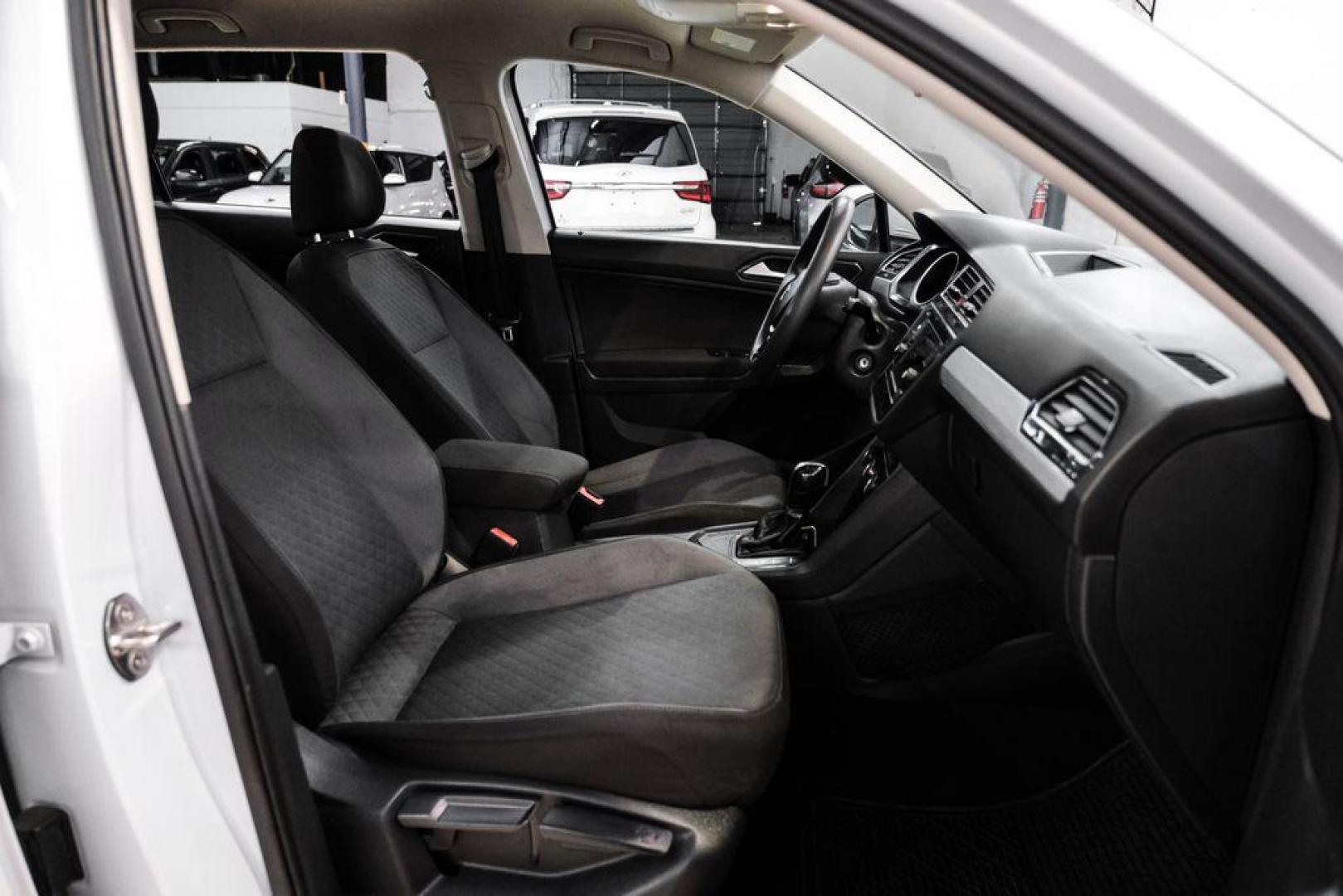 2018 White Silver /Titan Black Volkswagen Tiguan 2.0T S (3VV1B7AX8JM) with an 2.0L TSI DOHC engine, Automatic transmission, located at 15300 Midway Rd., Addison, TX, 75001, (972) 702-0011, 32.958321, -96.838074 - Photo#28