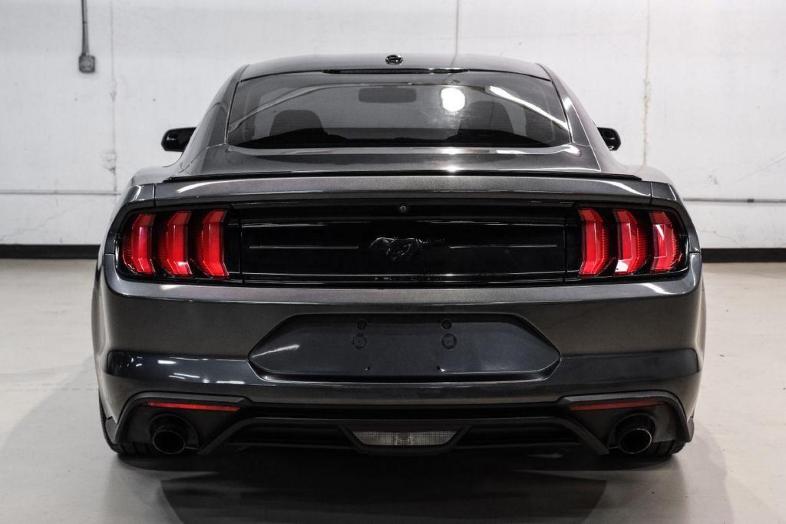 2020 Magnetic /Ebony Ford Mustang EcoBoost (1FA6P8TH2L5) with an 2.3L I4 Turbocharged EcoBoost engine, Automatic transmission, located at 15300 Midway Rd., Addison, TX, 75001, (972) 702-0011, 32.958321, -96.838074 - Photo#8