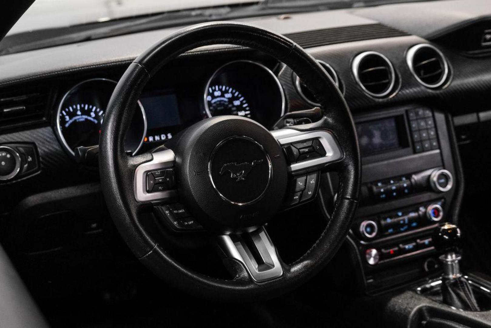 2020 Magnetic /Ebony Ford Mustang EcoBoost (1FA6P8TH2L5) with an 2.3L I4 Turbocharged EcoBoost engine, Automatic transmission, located at 15300 Midway Rd., Addison, TX, 75001, (972) 702-0011, 32.958321, -96.838074 - Photo#15