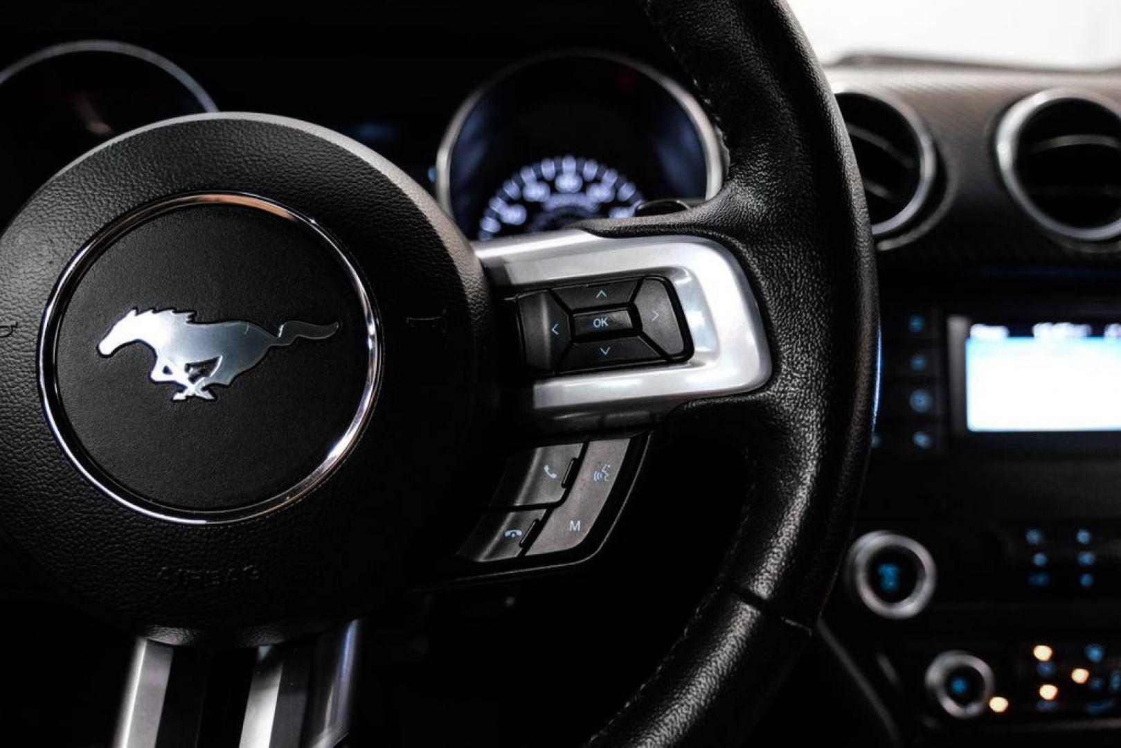 2020 Magnetic /Ebony Ford Mustang EcoBoost (1FA6P8TH2L5) with an 2.3L I4 Turbocharged EcoBoost engine, Automatic transmission, located at 15300 Midway Rd., Addison, TX, 75001, (972) 702-0011, 32.958321, -96.838074 - Photo#17