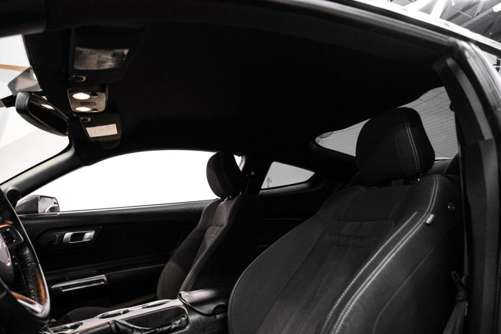 2020 Magnetic /Ebony Ford Mustang EcoBoost (1FA6P8TH2L5) with an 2.3L I4 Turbocharged EcoBoost engine, Automatic transmission, located at 15300 Midway Rd., Addison, TX, 75001, (972) 702-0011, 32.958321, -96.838074 - Photo#30