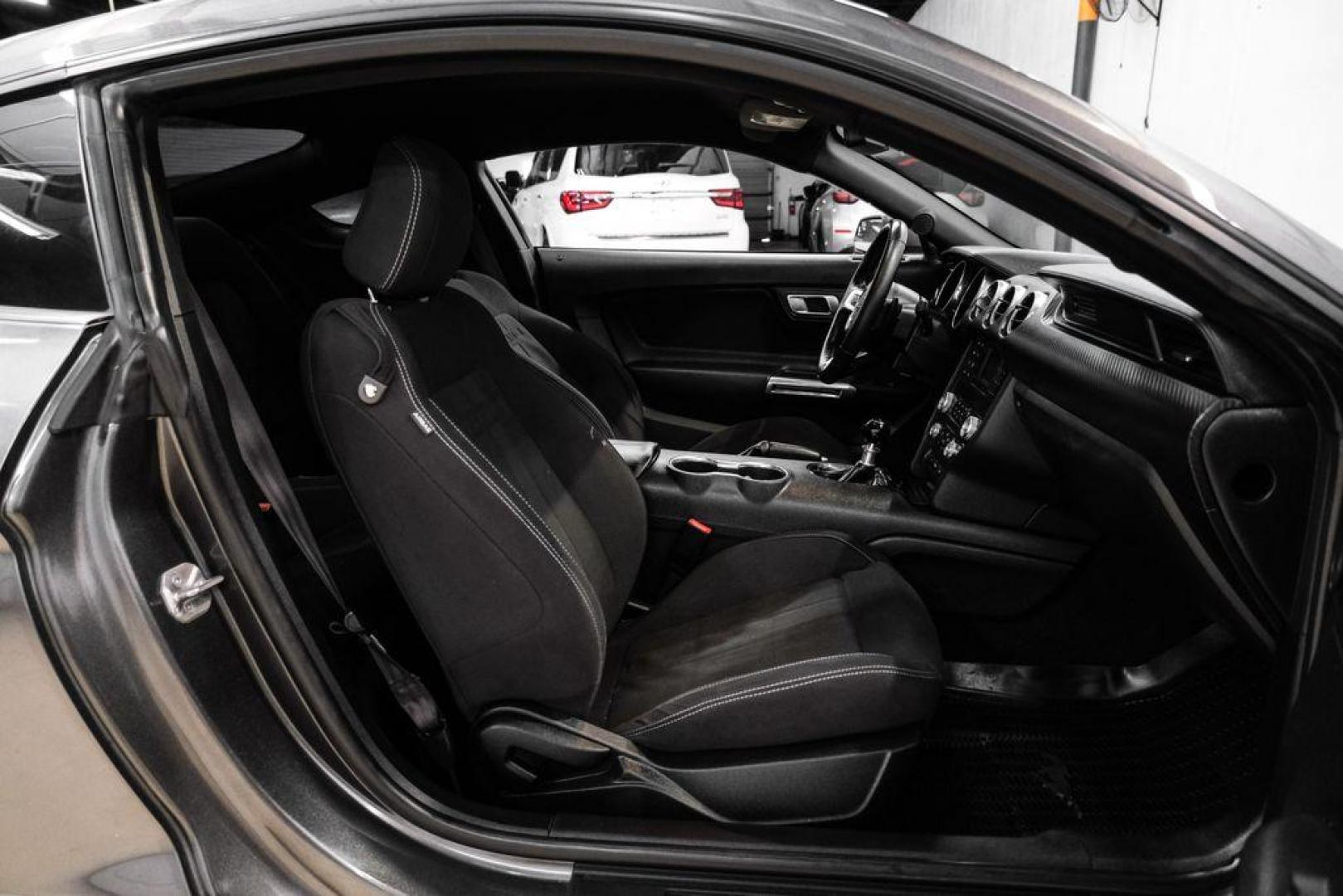 2020 Magnetic /Ebony Ford Mustang EcoBoost (1FA6P8TH2L5) with an 2.3L I4 Turbocharged EcoBoost engine, Automatic transmission, located at 15300 Midway Rd., Addison, TX, 75001, (972) 702-0011, 32.958321, -96.838074 - Photo#34