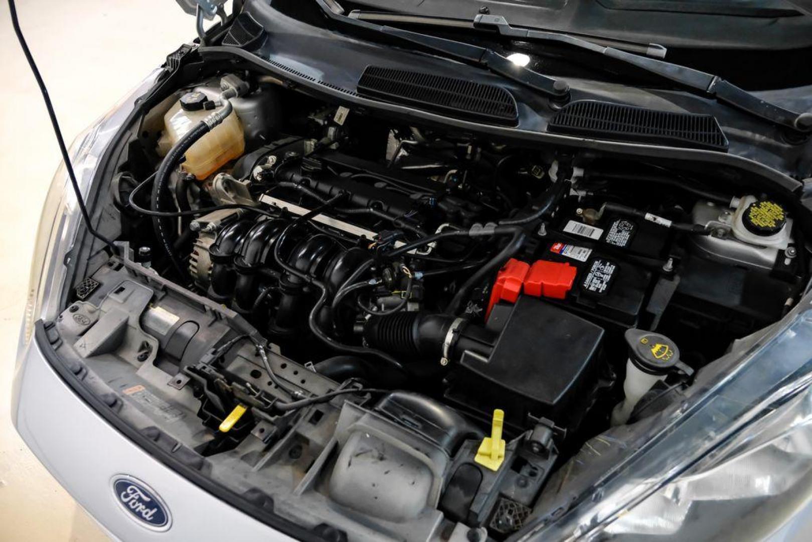 2019 Ingot Silver /Medium Light Stone Ford Fiesta SE (3FADP4EJ1KM) with an 1.6L I4 Ti-VCT engine, Automatic transmission, located at 15300 Midway Rd., Addison, TX, 75001, (972) 702-0011, 32.958321, -96.838074 - Photo#43