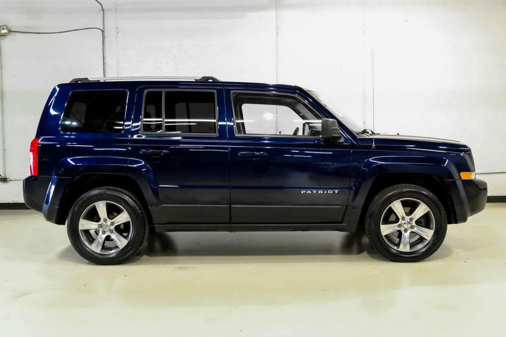 2016 True Blue Pearlcoat /Gray Jeep Patriot High Altitude (1C4NJRFB5GD) with an 2.4L I4 DOHC 16V Dual VVT engine, Automatic transmission, located at 15300 Midway Rd., Addison, TX, 75001, (972) 702-0011, 32.958321, -96.838074 - Photo#6