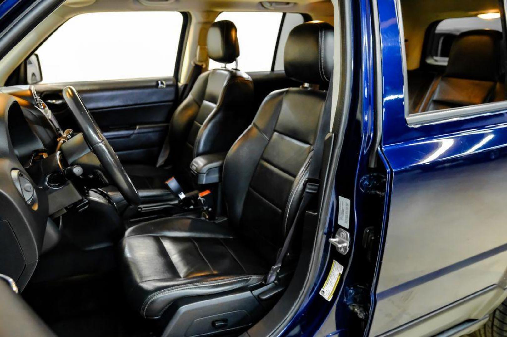 2016 True Blue Pearlcoat /Gray Jeep Patriot High Altitude (1C4NJRFB5GD) with an 2.4L I4 DOHC 16V Dual VVT engine, Automatic transmission, located at 15300 Midway Rd., Addison, TX, 75001, (972) 702-0011, 32.958321, -96.838074 - Photo#26