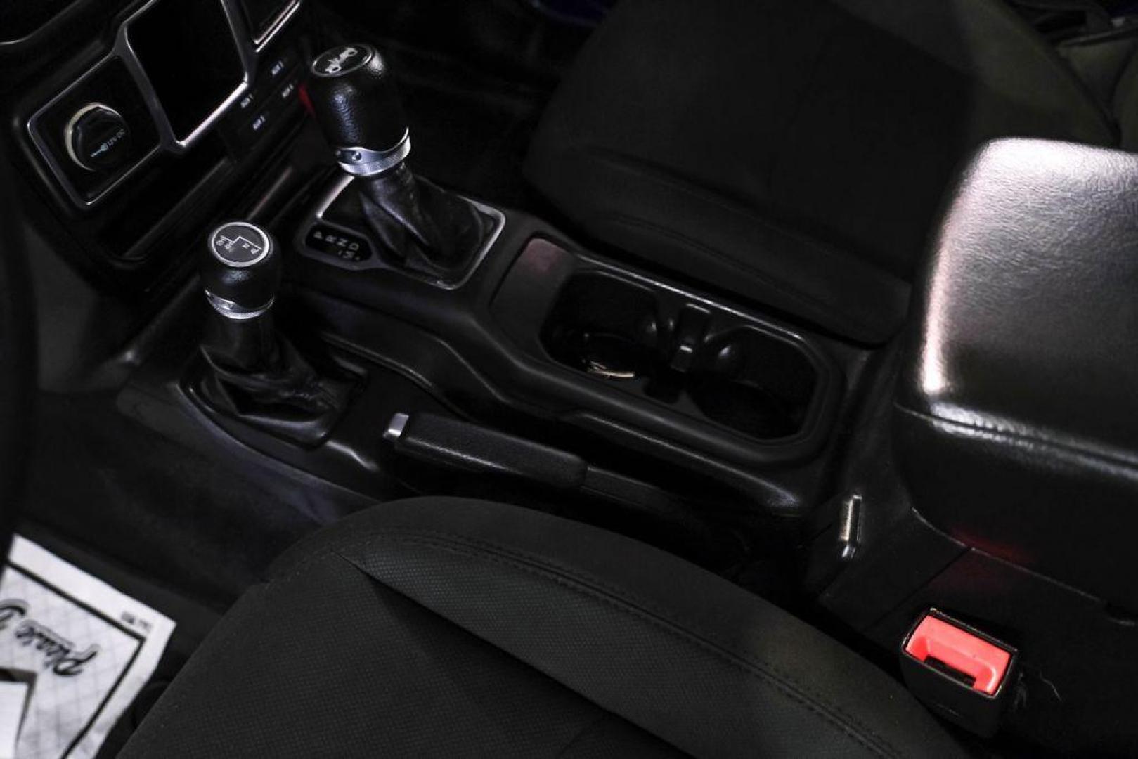 2018 Ocean Blue Metallic Clearcoat /Black Jeep Wrangler Sport (1C4GJXAG8JW) with an 3.6L V6 24V VVT engine, Automatic transmission, located at 15300 Midway Rd., Addison, TX, 75001, (972) 702-0011, 32.958321, -96.838074 - Photo#22