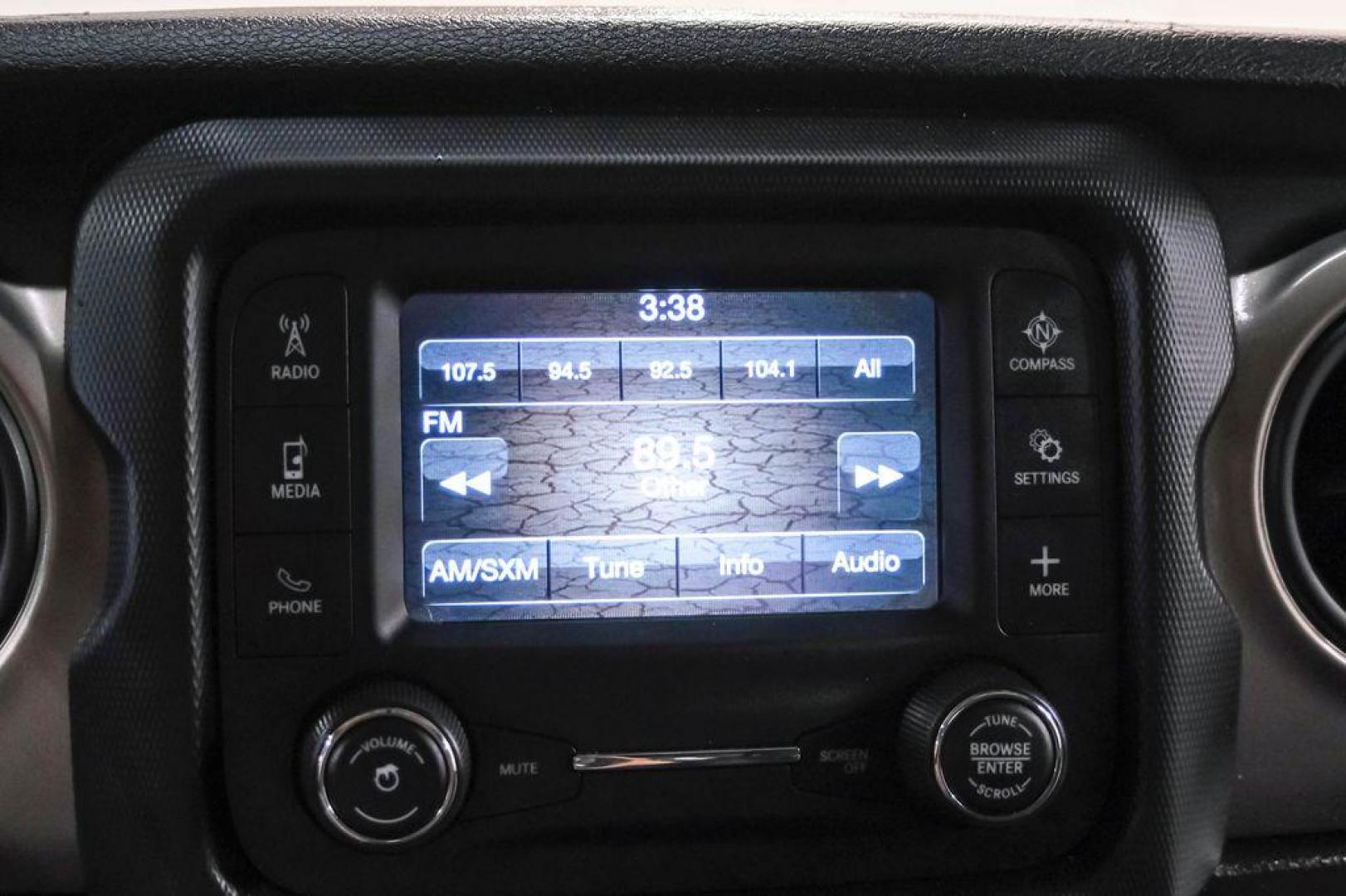 2018 Ocean Blue Metallic Clearcoat /Black Jeep Wrangler Sport (1C4GJXAG8JW) with an 3.6L V6 24V VVT engine, Automatic transmission, located at 15300 Midway Rd., Addison, TX, 75001, (972) 702-0011, 32.958321, -96.838074 - Photo#25