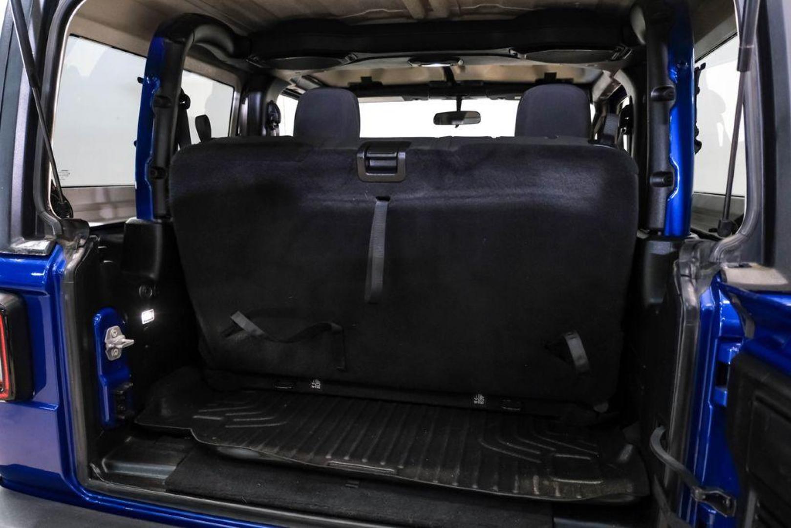 2018 Ocean Blue Metallic Clearcoat /Black Jeep Wrangler Sport (1C4GJXAG8JW) with an 3.6L V6 24V VVT engine, Automatic transmission, located at 15300 Midway Rd., Addison, TX, 75001, (972) 702-0011, 32.958321, -96.838074 - Photo#41