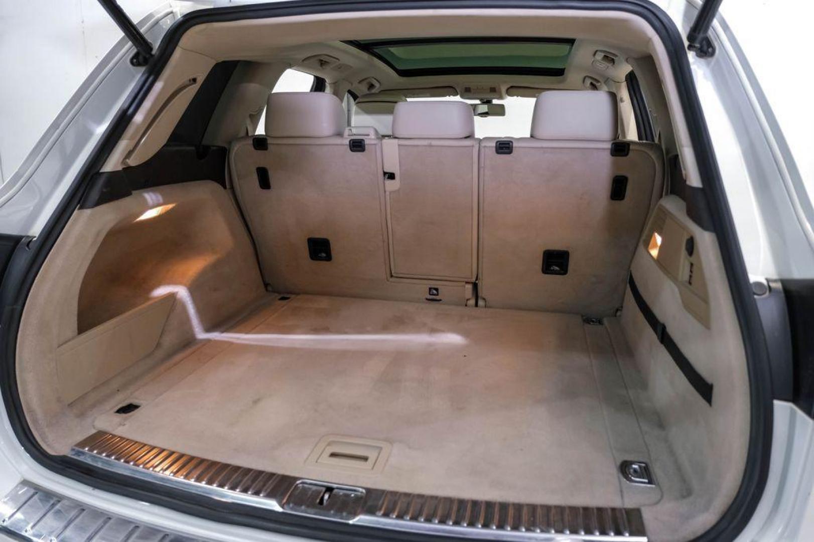 2014 Pure White /Cornsilk Beige Volkswagen Touareg 3.6L (WVGEF9BP5ED) with an 3.6L V6 DOHC engine, Automatic transmission, located at 15300 Midway Rd., Addison, TX, 75001, (972) 702-0011, 32.958321, -96.838074 - Photo#48