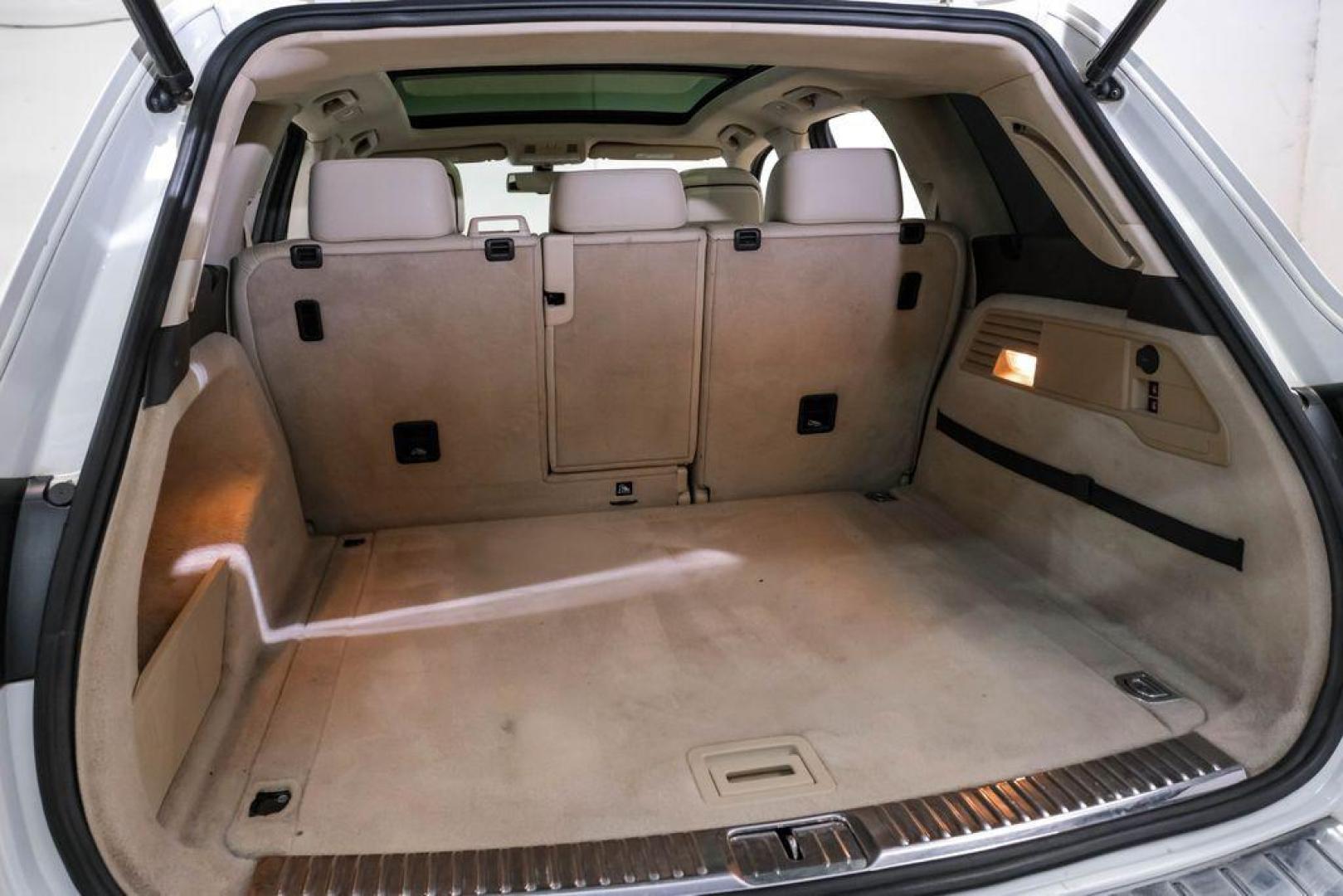 2014 Pure White /Cornsilk Beige Volkswagen Touareg 3.6L (WVGEF9BP5ED) with an 3.6L V6 DOHC engine, Automatic transmission, located at 15300 Midway Rd., Addison, TX, 75001, (972) 702-0011, 32.958321, -96.838074 - Photo#49