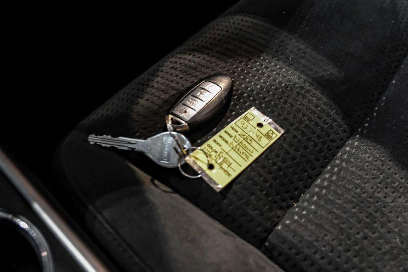 2015 Gun Metallic /Charcoal Nissan Altima 2.5 S (1N4AL3AP4FN) with an 2.5L I4 DOHC 16V engine, CVT transmission, located at 15300 Midway Rd., Addison, TX, 75001, (972) 702-0011, 32.958321, -96.838074 - Photo#57