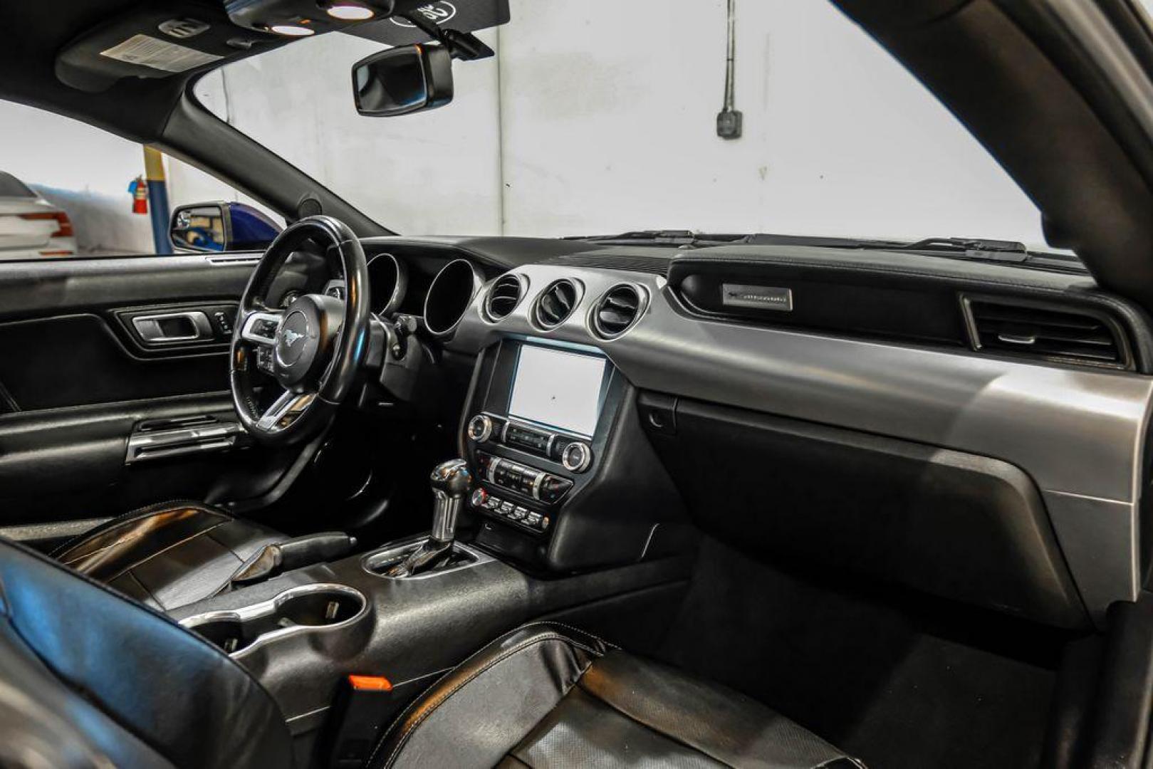 2019 Kona Blue Metallic /Ebony Ford Mustang EcoBoost Premium (1FA6P8TH6K5) with an EcoBoost 2.3L I4 GTDi DOHC Turbocharged VCT engine, Automatic transmission, located at 15300 Midway Rd., Addison, TX, 75001, (972) 702-0011, 32.958321, -96.838074 - Photo#13