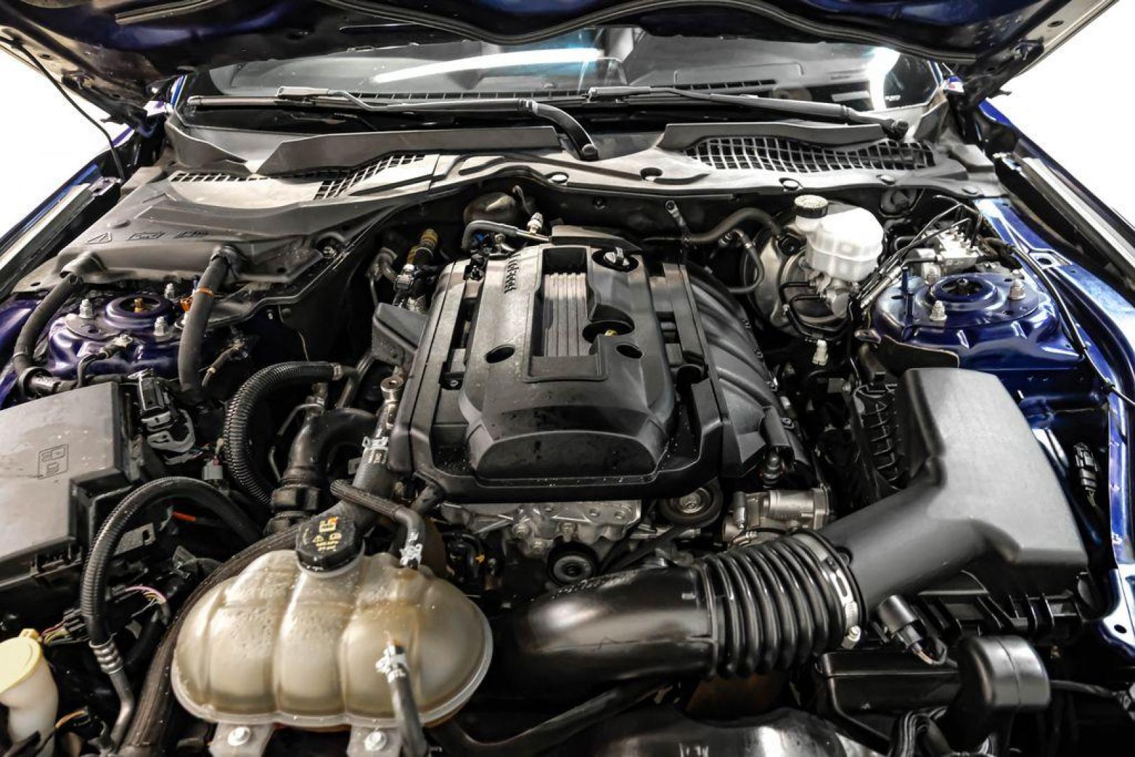 2019 Kona Blue Metallic /Ebony Ford Mustang EcoBoost Premium (1FA6P8TH6K5) with an EcoBoost 2.3L I4 GTDi DOHC Turbocharged VCT engine, Automatic transmission, located at 15300 Midway Rd., Addison, TX, 75001, (972) 702-0011, 32.958321, -96.838074 - Photo#41