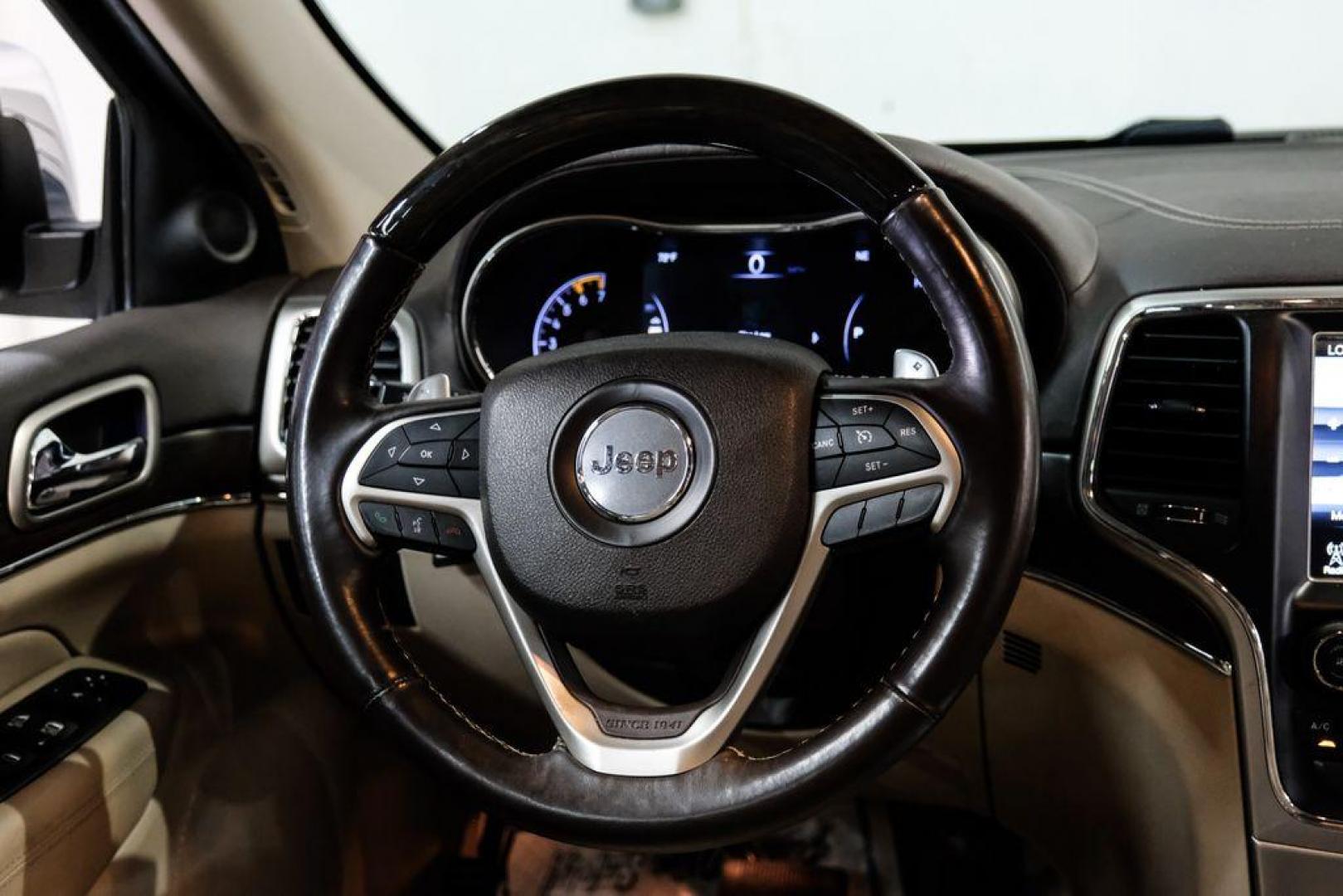 2015 Cashmere Pearlcoat /Light Frost/Brown Jeep Grand Cherokee Overland (1C4RJFCT5FC) with an 5.7L V8 Multi Displacement VVT engine, Automatic transmission, located at 15300 Midway Rd., Addison, TX, 75001, (972) 702-0011, 32.958321, -96.838074 - Photo#16