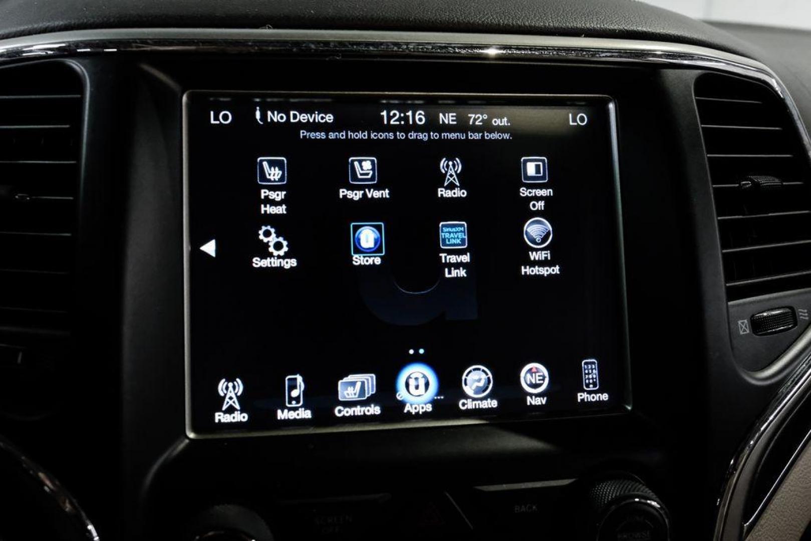 2015 Cashmere Pearlcoat /Light Frost/Brown Jeep Grand Cherokee Overland (1C4RJFCT5FC) with an 5.7L V8 Multi Displacement VVT engine, Automatic transmission, located at 15300 Midway Rd., Addison, TX, 75001, (972) 702-0011, 32.958321, -96.838074 - Photo#33